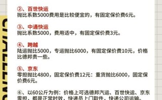 广西平南安能物流价格表多少钱？