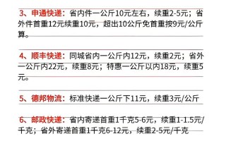 内黄百世快递取收费多少？